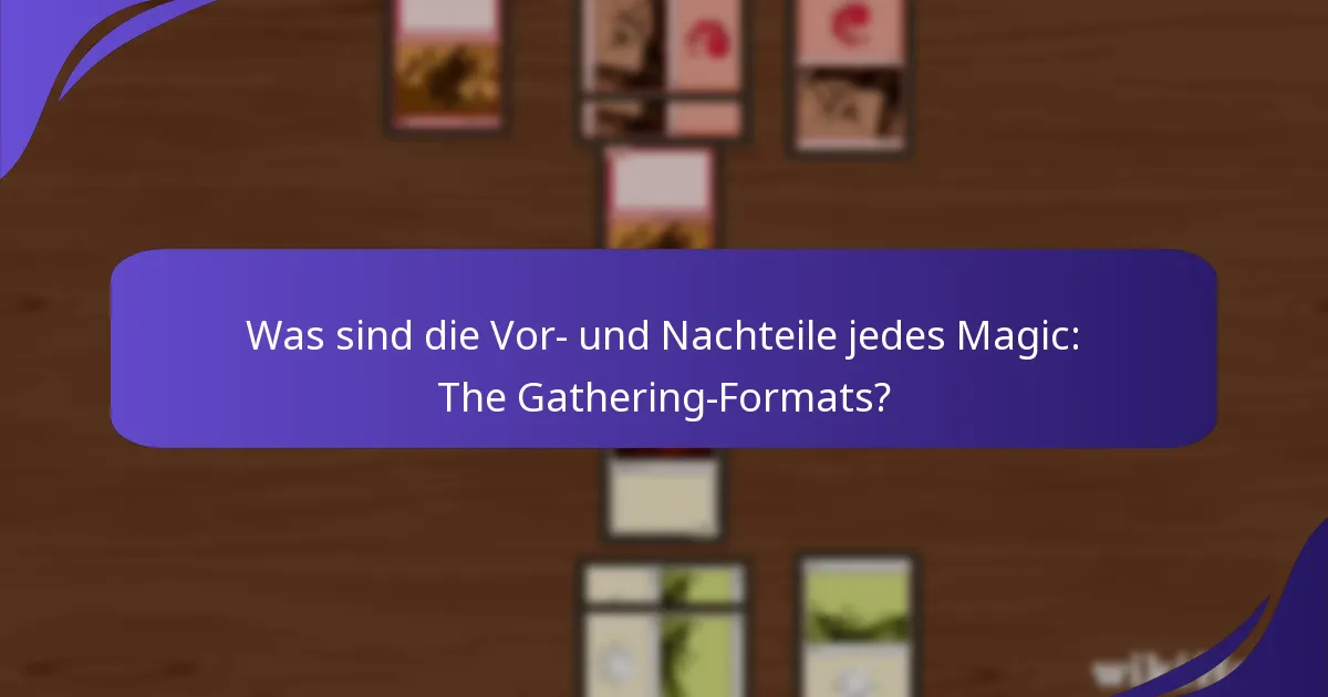 Wie unterscheidet sich Commander von anderen Magic: The Gathering-Formaten?