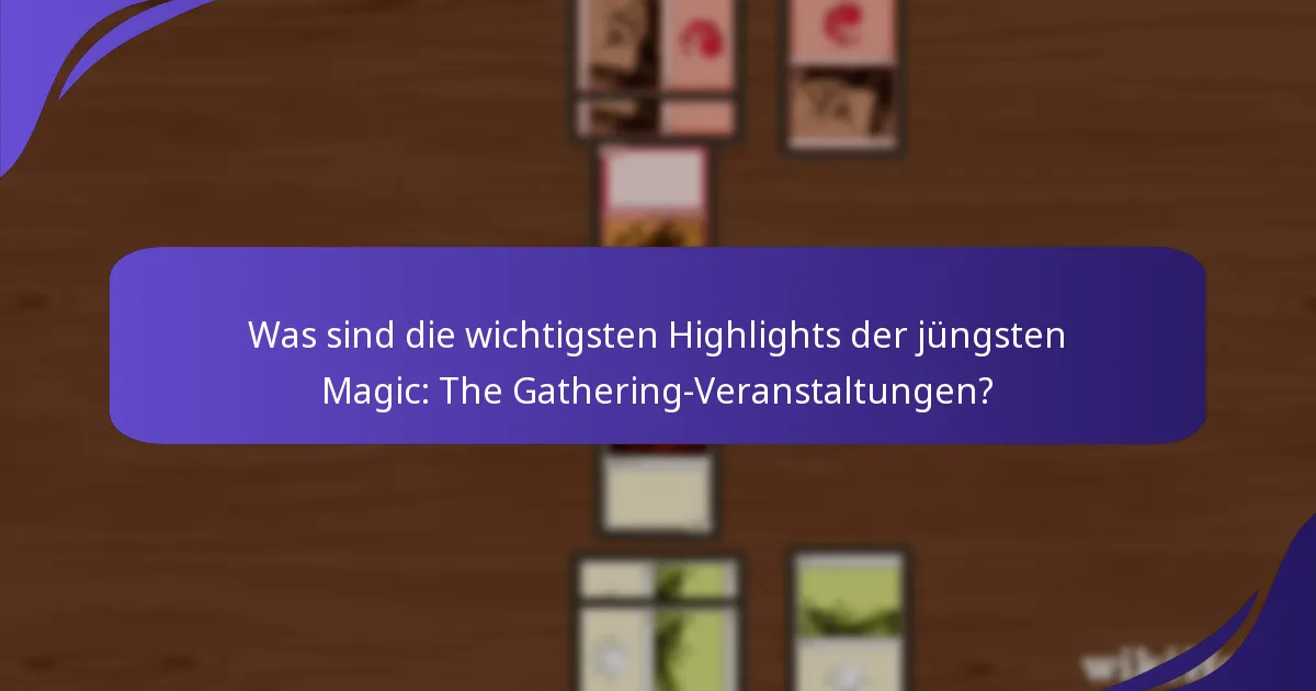 Wer sind die bemerkenswerten Spieler in der Magic: The Gathering-Gemeinschaft?