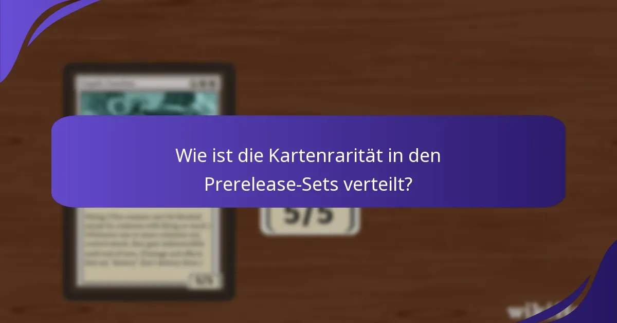 Was sind die Auswirkungen der Prerelease-Kartenlisten für Spieler und Sammler?