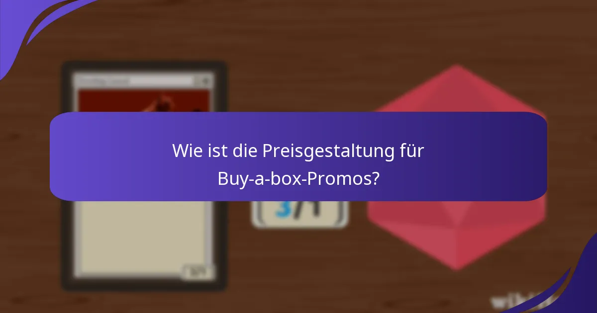 Wie vergleichen sich die aktuellen Buy-a-box-Promos mit früheren Promos?