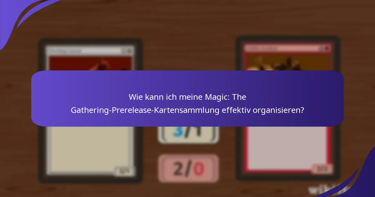 Welche Produkte verbessern die Organisation und Präsentation von Kartensammlungen?